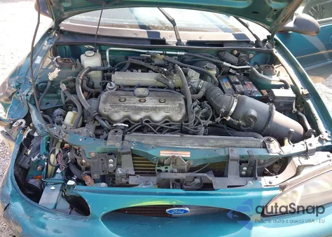 1997 Ford Escort Lx z USA, uszkodzony, nr VIN 1FALP13P4VW258961